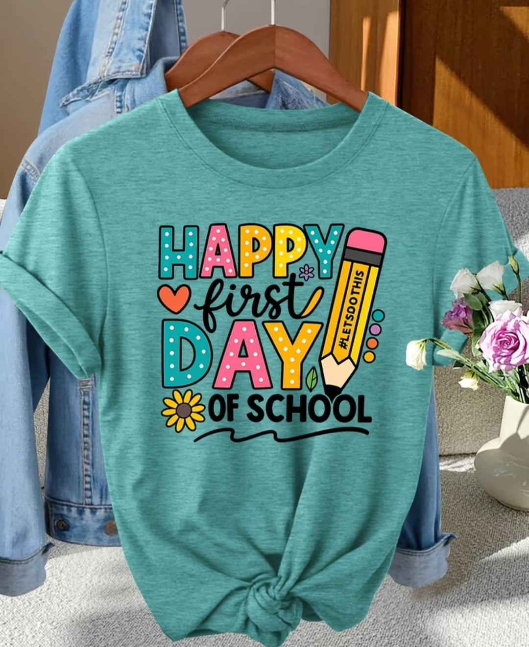 Happy First Day Of School Tee