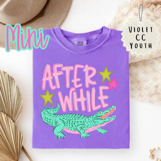 Mini After While Crocodile Tee