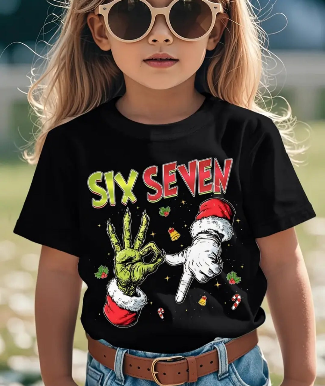 Youth Six Seven Christmas Shirt