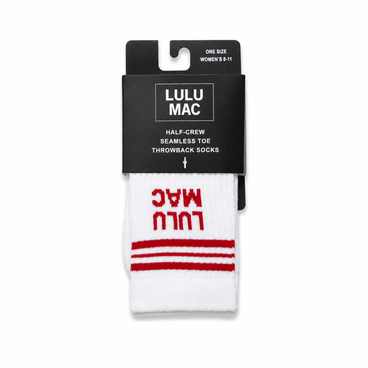 Lulu Mac Half Crew Socks - Single Pair