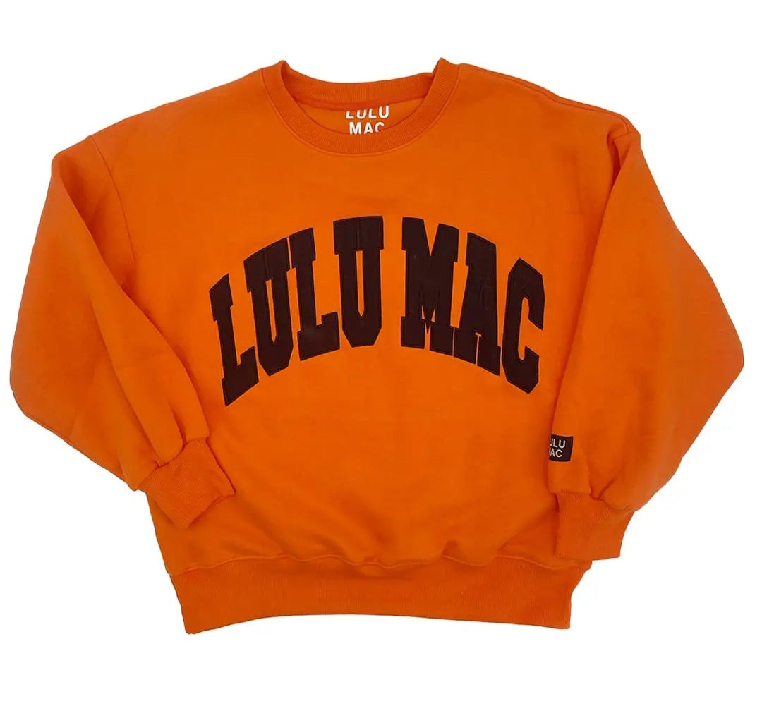 Lulu Mac Collegiate Color Sweatshirt