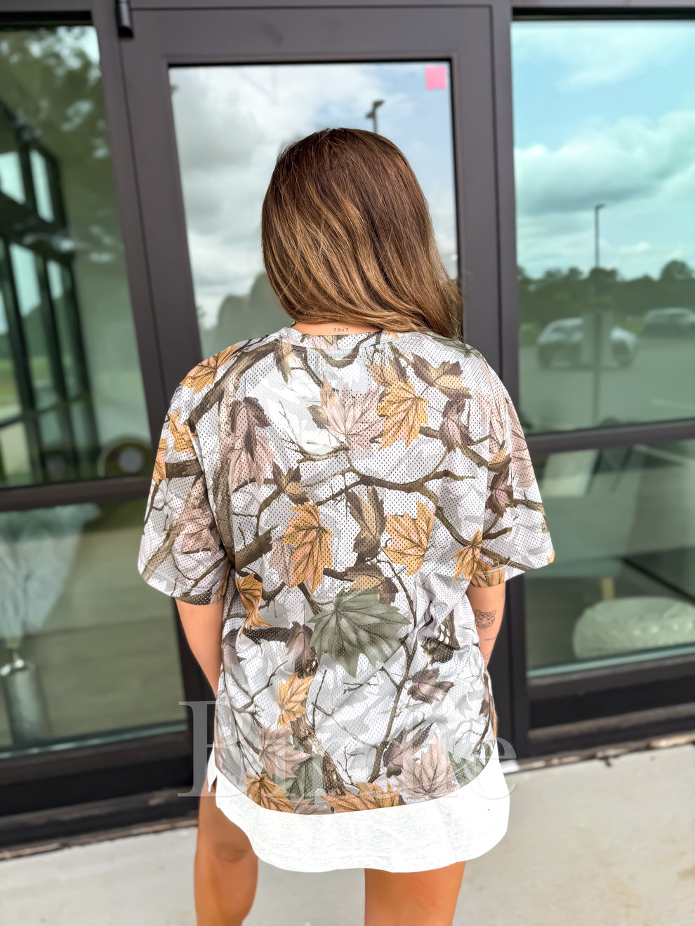 Birdie Oversized Camo Jersey