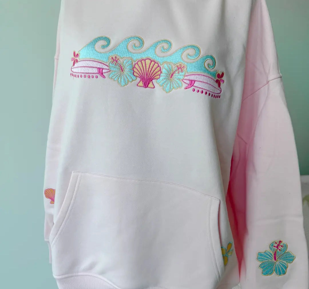 Sunkissed Coconut Beach Sweatshirts