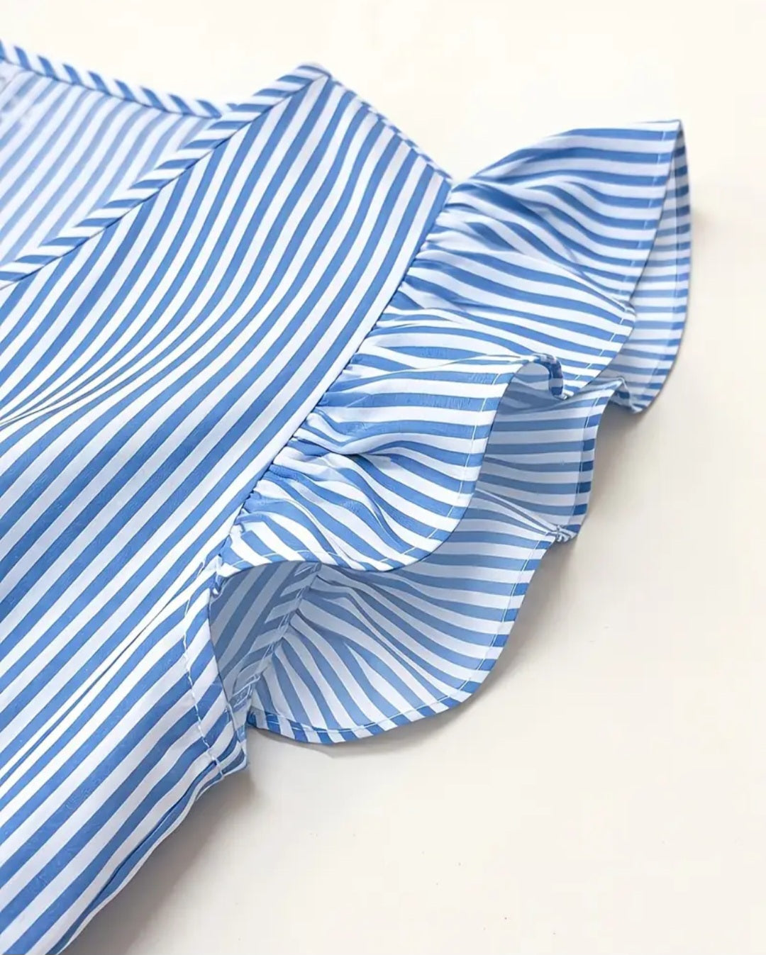 Women's  V-Neck Striped A-Line Dress