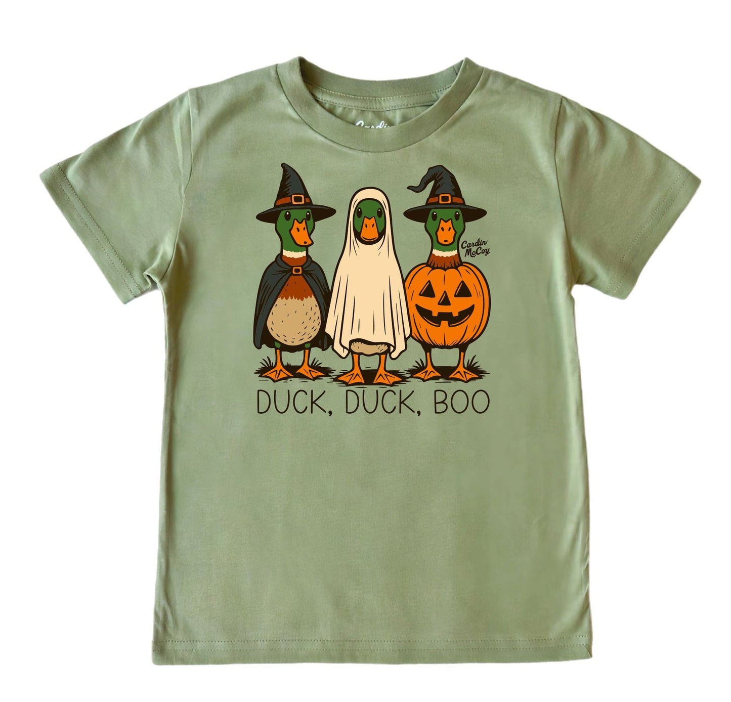 Cardin McCoy Kids' Duck Duck Boo Front Short Sleeve Tee