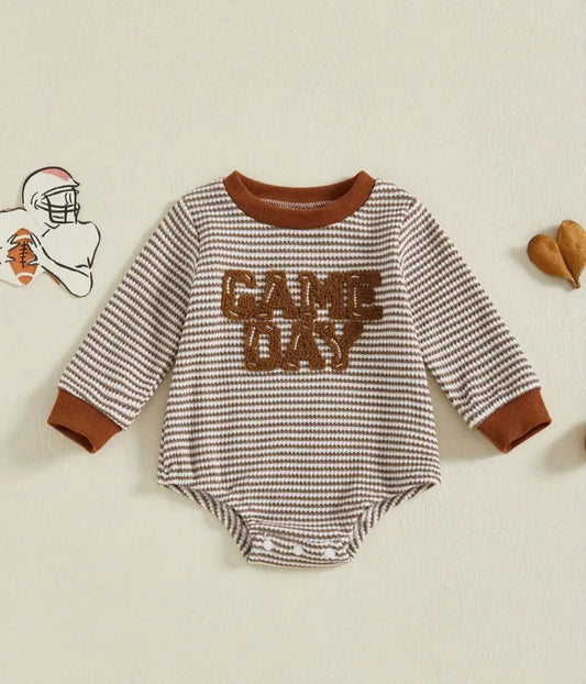 Baby Boys' Game Day long sleeve Bodysuit