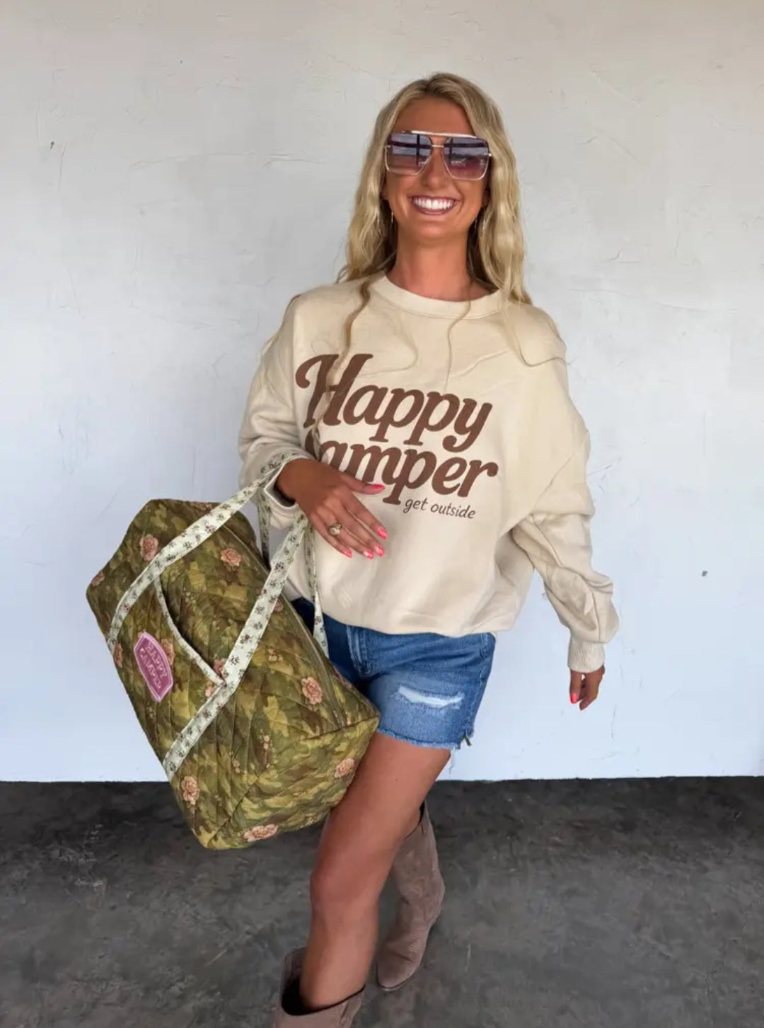 Blakely Happy Camper Pullover