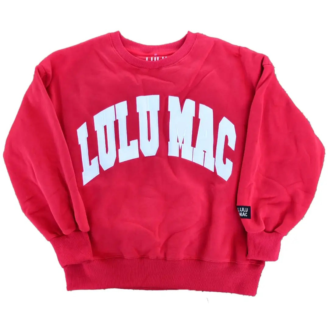 Lulu Mac Collegiate Color Sweatshirt