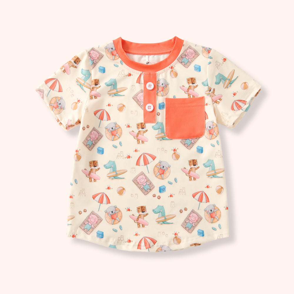 Pete +Lucy Boardwalk Buddies- Boy Shirt