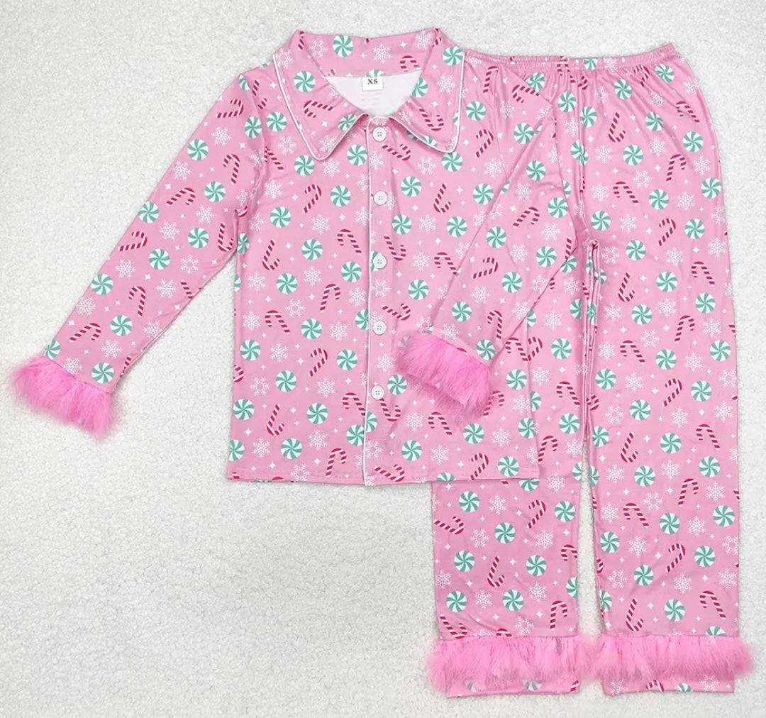 Mommy and Me Baby Girls Adult Christmas Pajamas - Kids