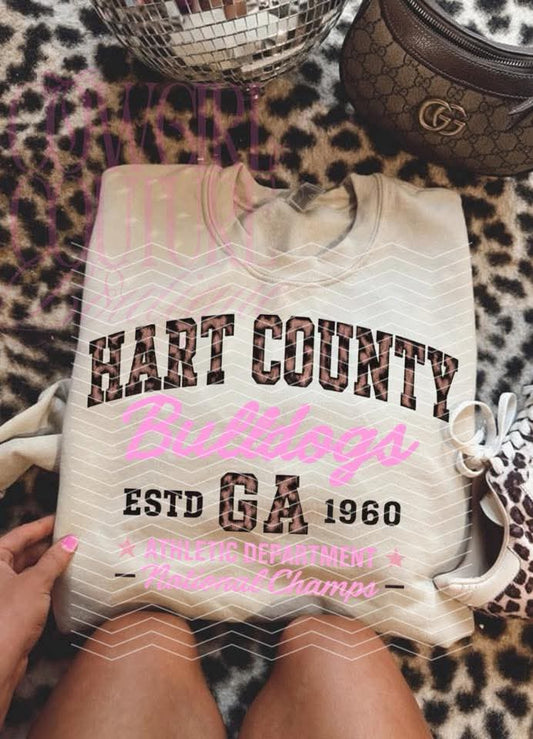 Custom Hart County Comfort Color Shirt