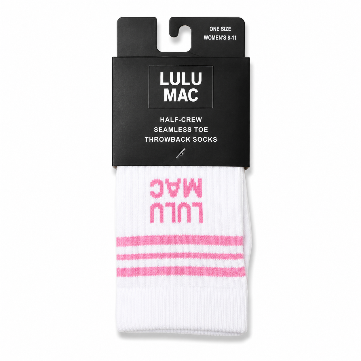 Lulu Mac Half Crew Socks - Single Pair