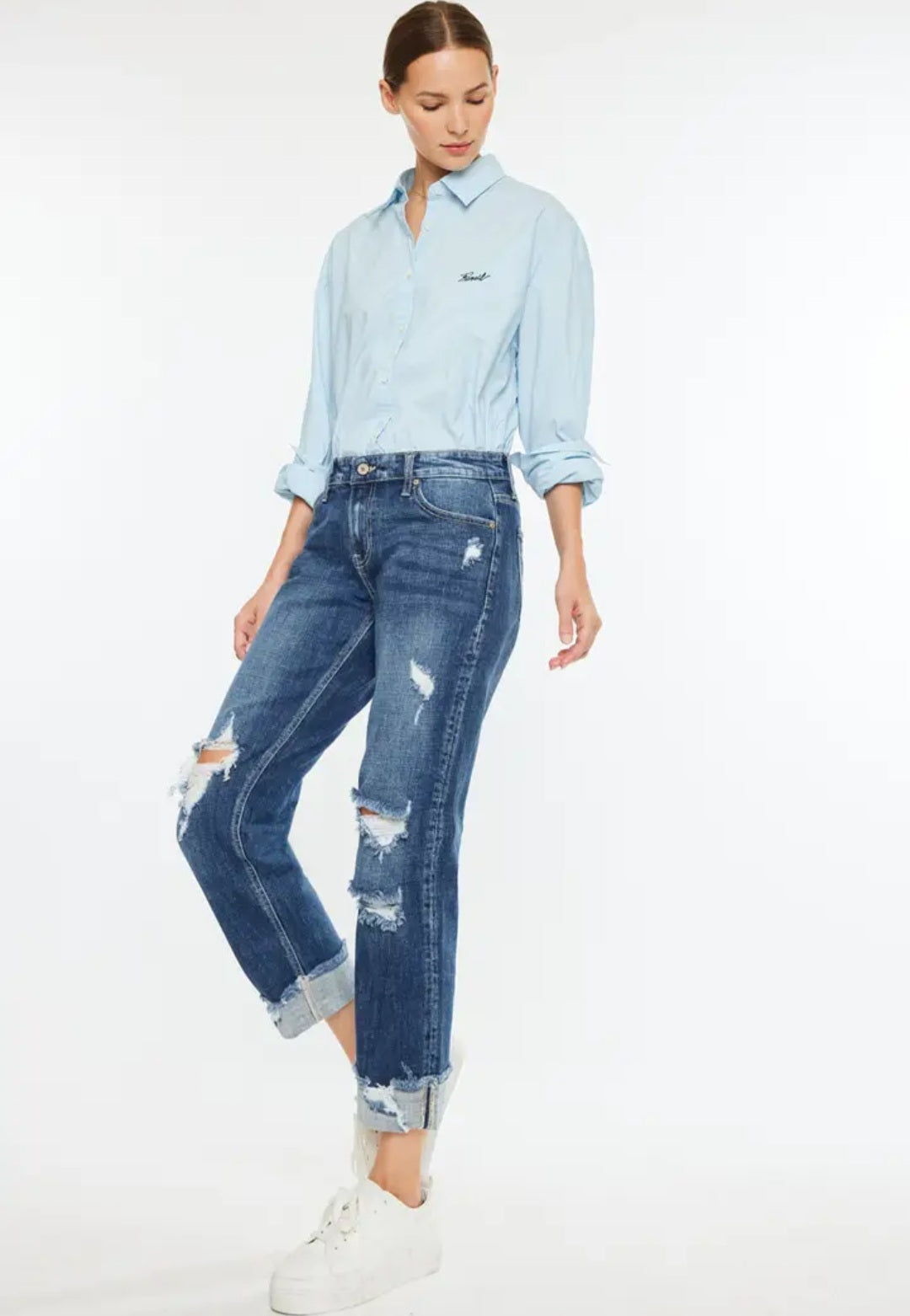 Kan Can Boyfriend Fit Jeans