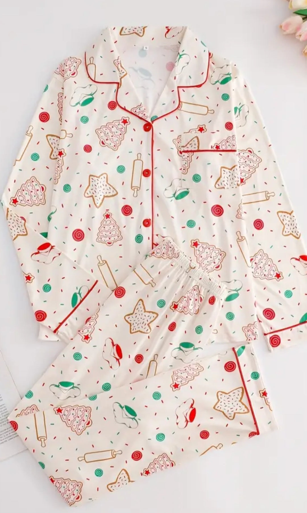 Christmas Long Sleeve Pajamas