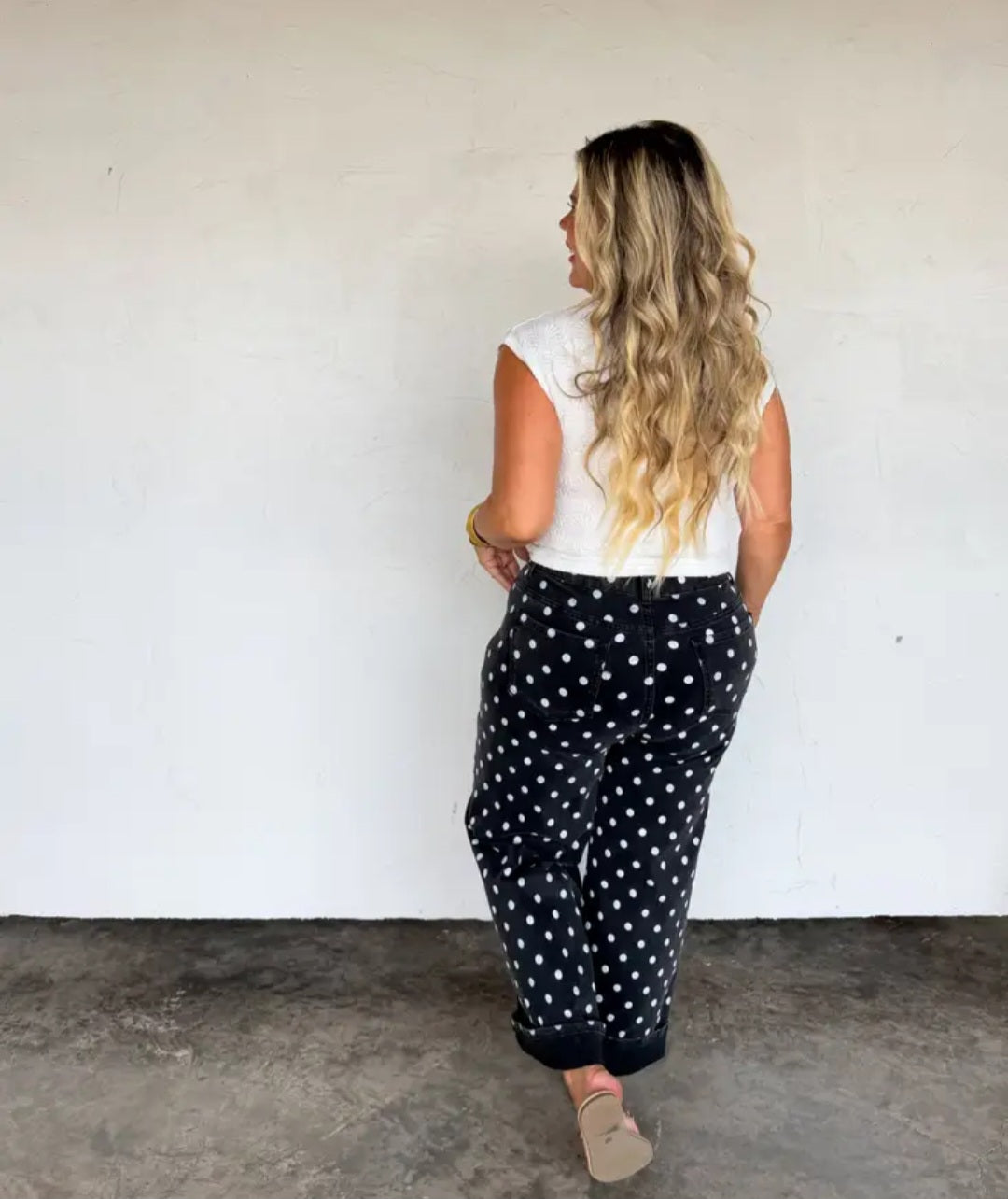 Blakely Preorder- Hocus Pocus Dot Jeans