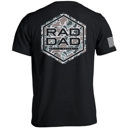 Shield Republic Rad Dad Duck Camo shirt