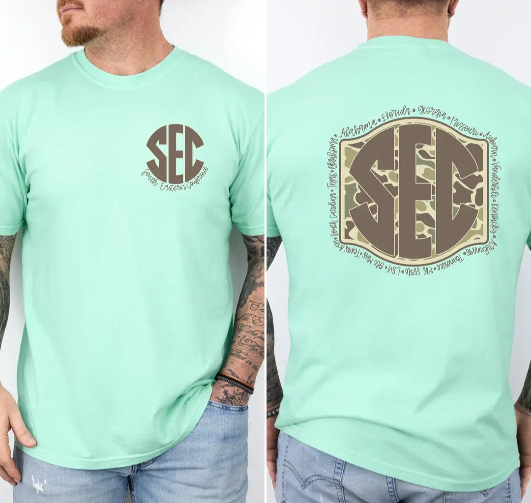 SEC Camo Tee Preorder