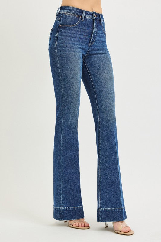 Risen Jeans Tummy Control High Rise Flare Jeans