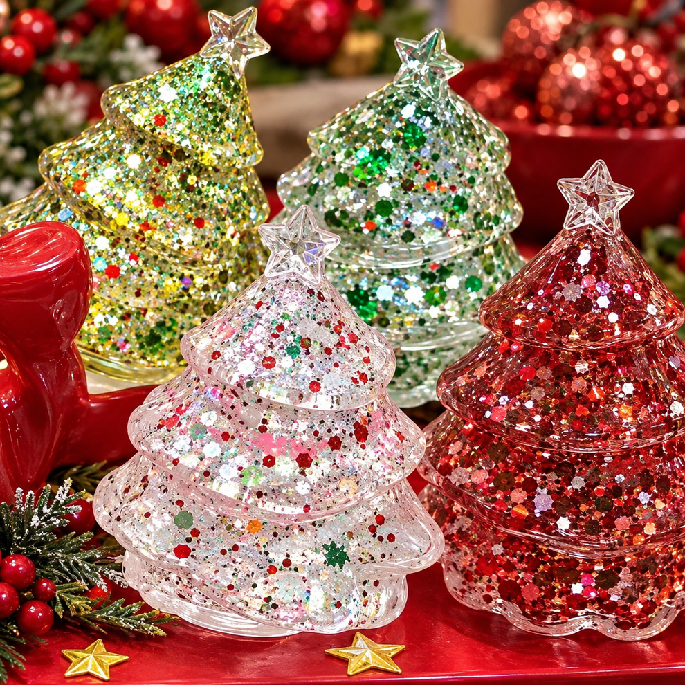 Mystery Christmas Tree Glitter Maltose Squishy