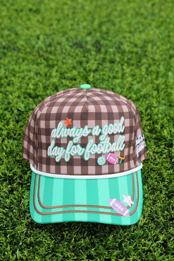 New Poppy and Pine Hat Preorder- Football ( * Multiple Choices)