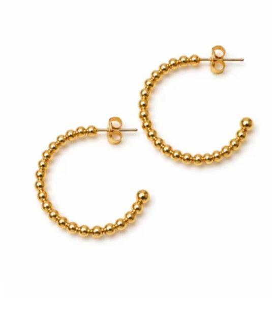 Lulu Mac Gold Hoop Earrings
