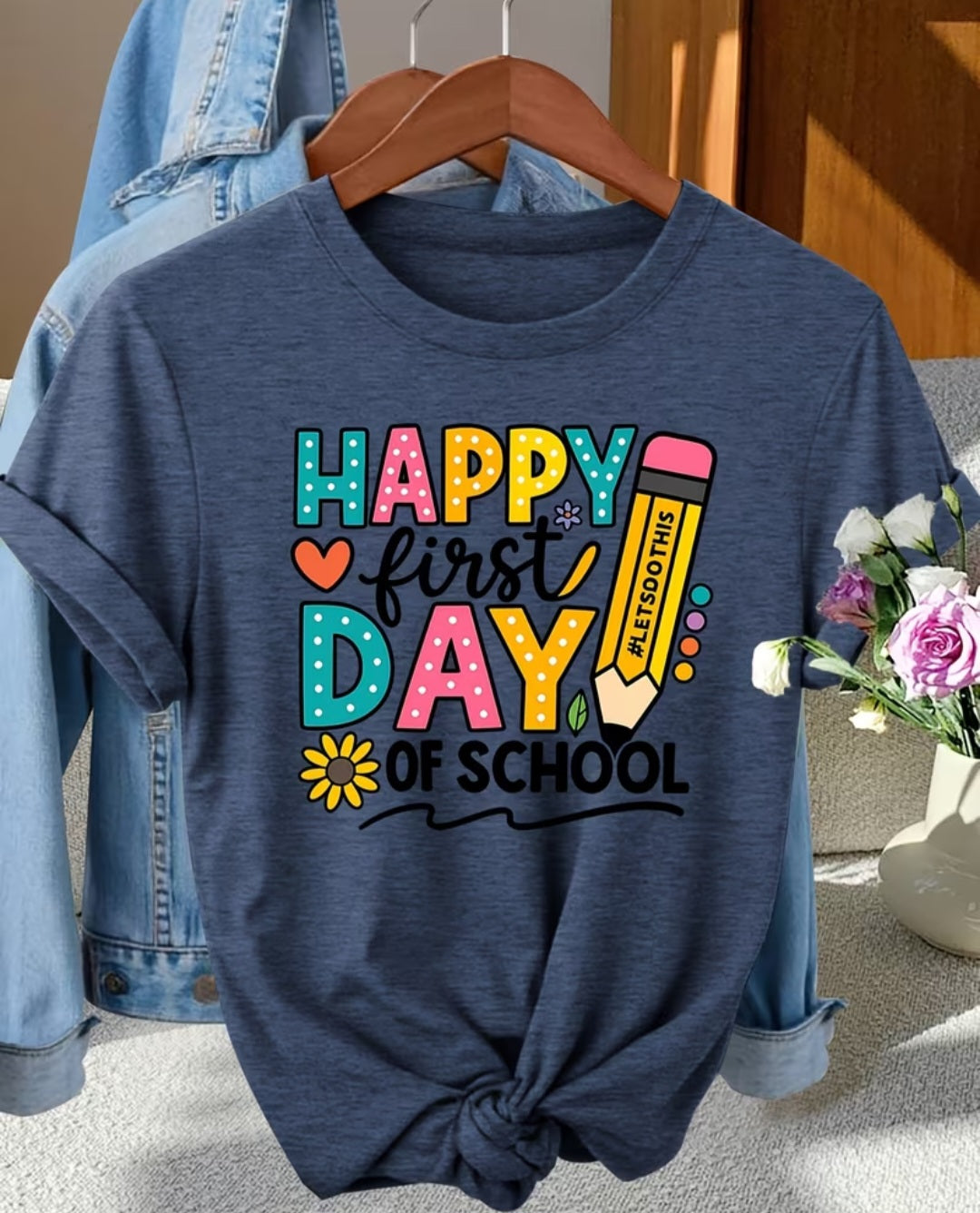 Happy First Day Of School Tee