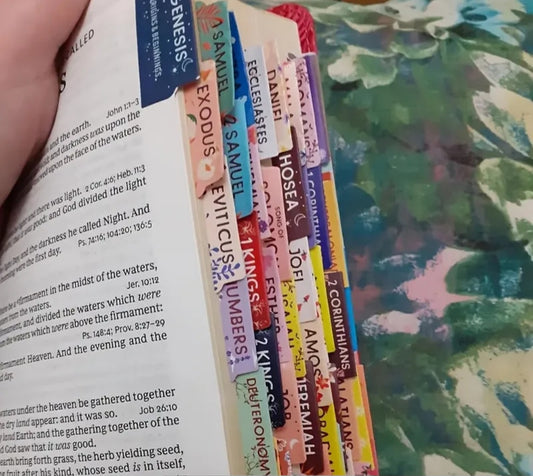 Bible Tabs Pastel Bloom