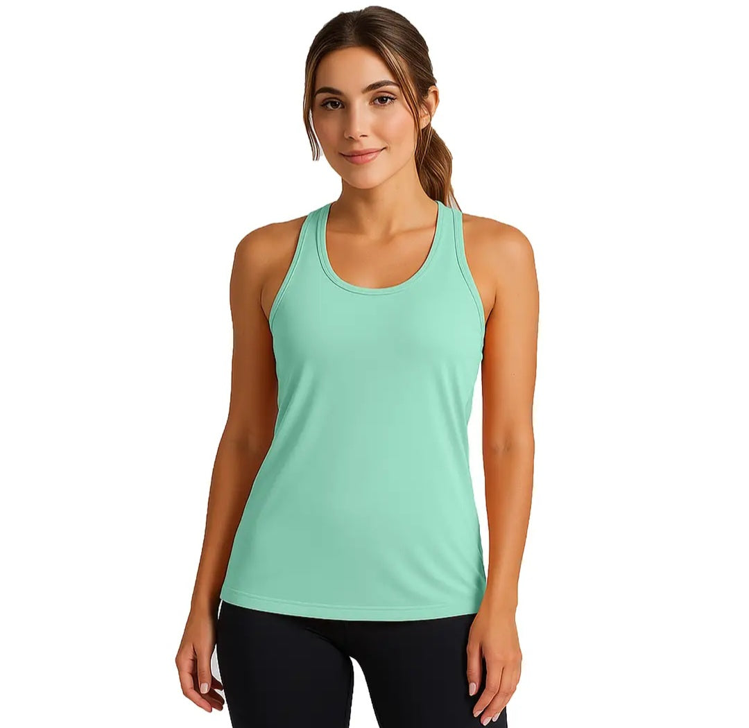 Women's Moisture Wicking Racerback Tanks