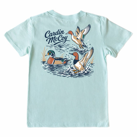 Cardin McCoy Kids' CM Waterfowl Short-Sleeve Tee