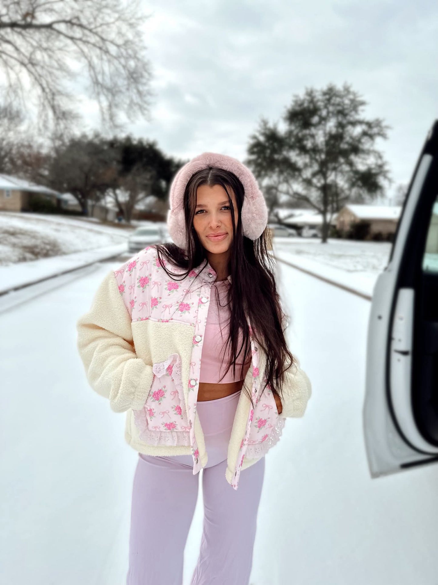 The Cowgirl Couture Bows + Bouquets Sherpa Preorder