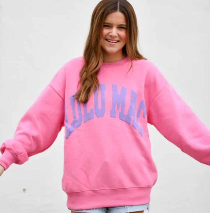 New Lulu Mac Puff Sweatshirt Preorder