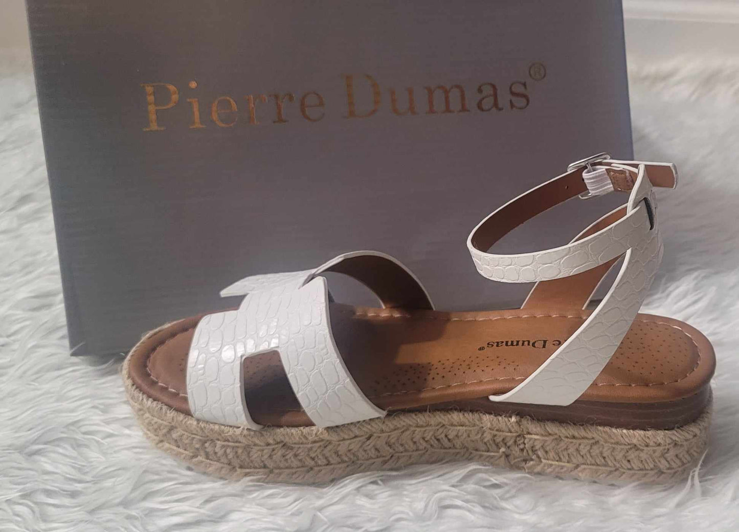 Pierre Dumas Magic 30 White Sandal