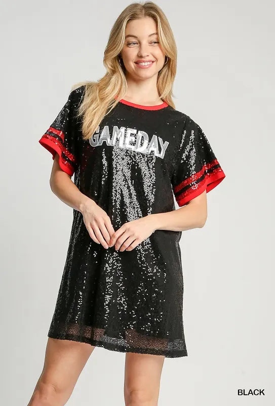 UMGEE Round Neck Game Day Dress