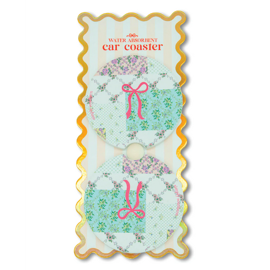 Simply Southern® Car Coasters Set: Patch
