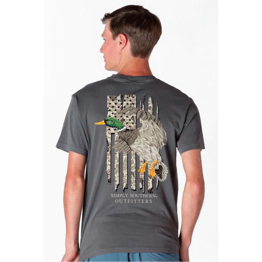 Simply Southern® Duck Camo Tee
